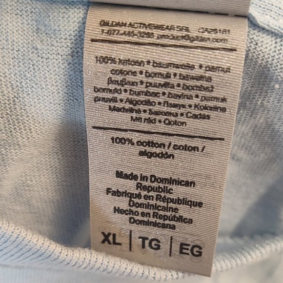 Tec Advantage Light Blue Men's T-Shirt XL - Picture 10 of 10